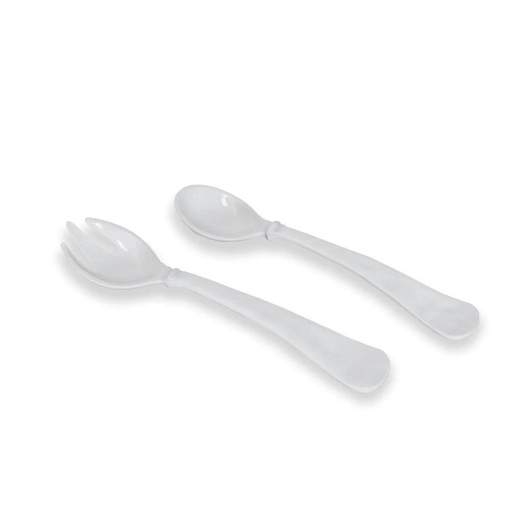 Havana, Large Salad Server, White