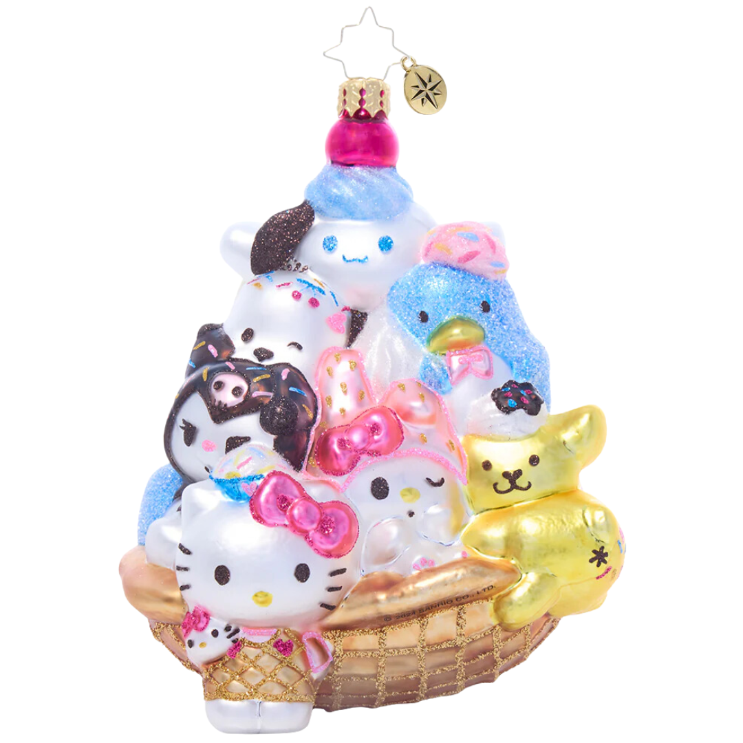 Hello Kitty & Friends Ice Cream Parlor Ornament