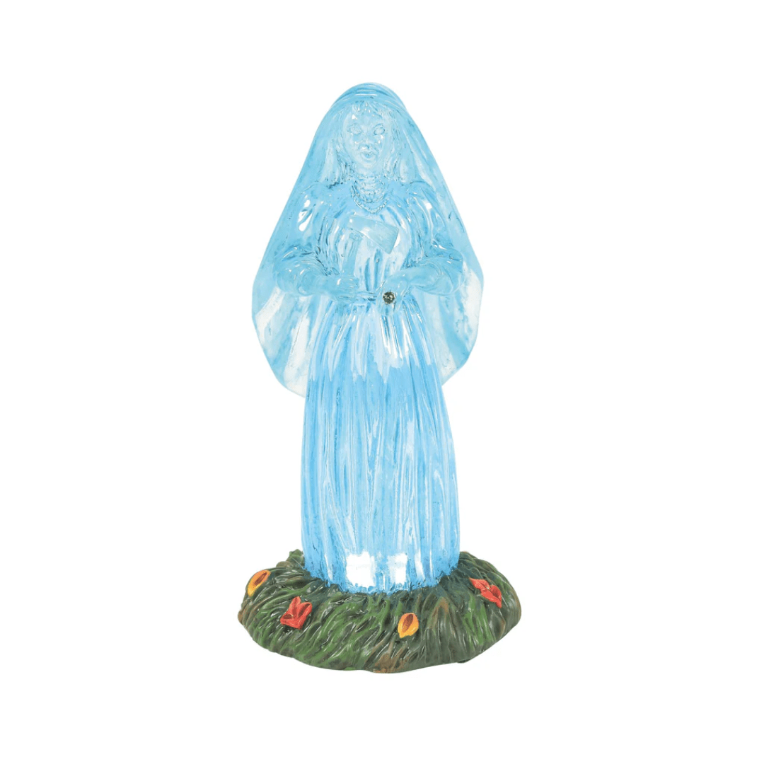 Here Comes the Bride Village Figure