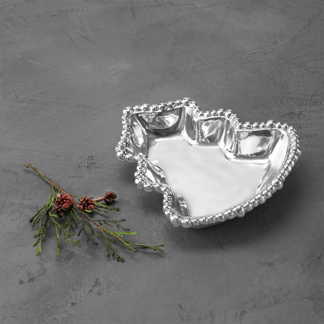 Holiday Christmas Tree Platter