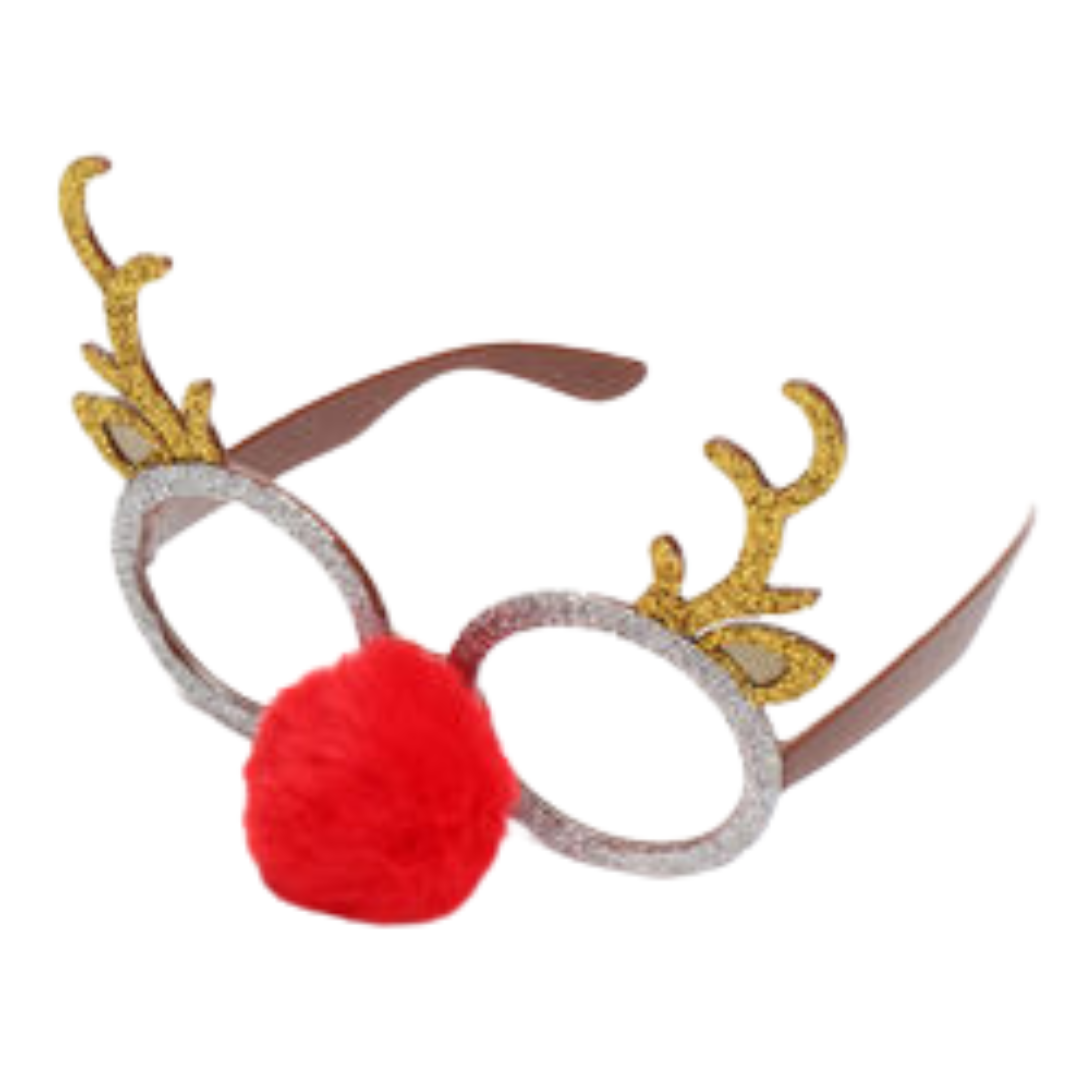 PRE-ORDER Holiday Glasses, Reindeer