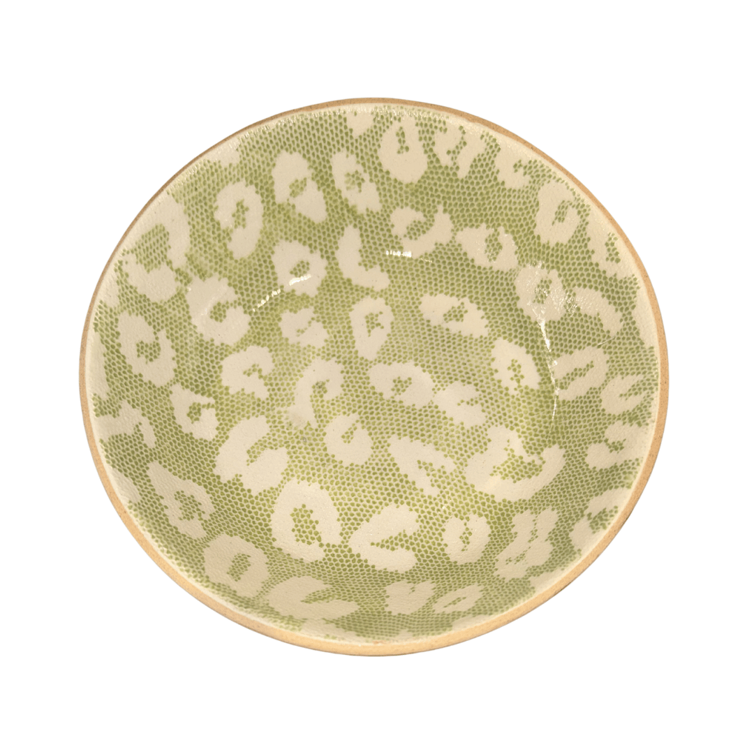 Ice Cream Bowl / Leopard Citrus
