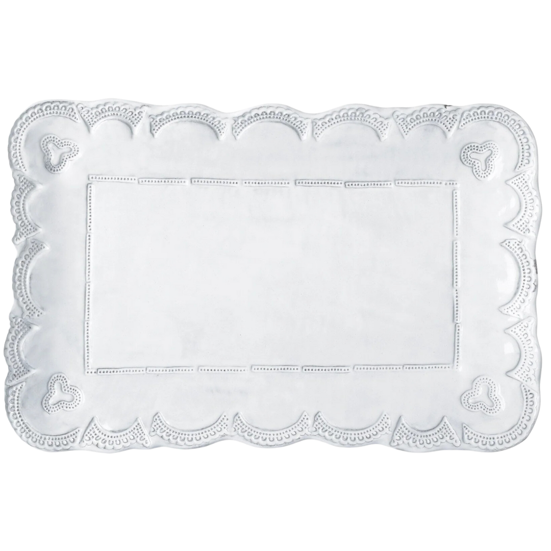 Incanto Lace - Small Rectangular Platter