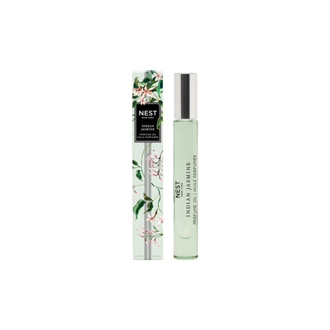 Indian Jasmine Perfume Oil, 6 ml Rollerball