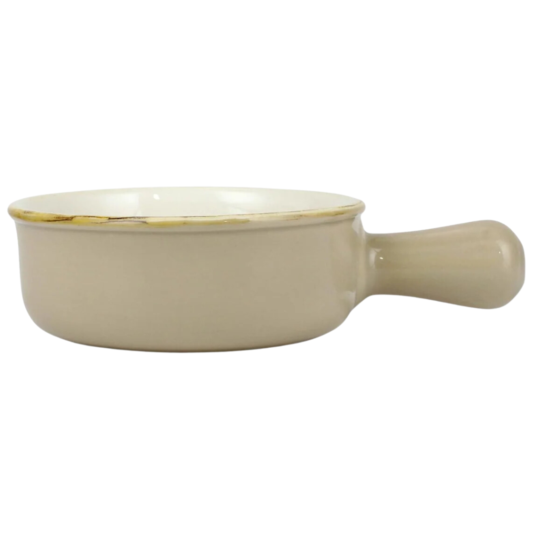 Italian Bakers - Small Round Baker, W/ Large Handle