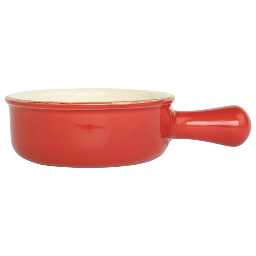 Italian Bakers - Small Round Baker, W/ Large Handle