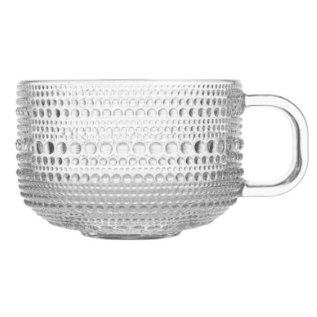 Jupiter Tea/Cappuccino Cup, Clear