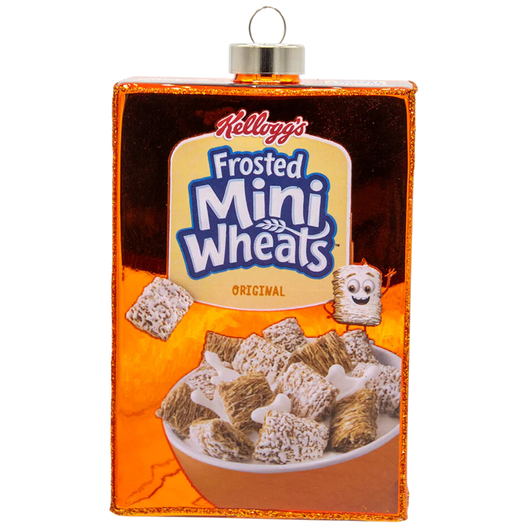 PRE-ORDER Kelloggs® Frosted Mini-Wheats™ Cereal Box Ornament