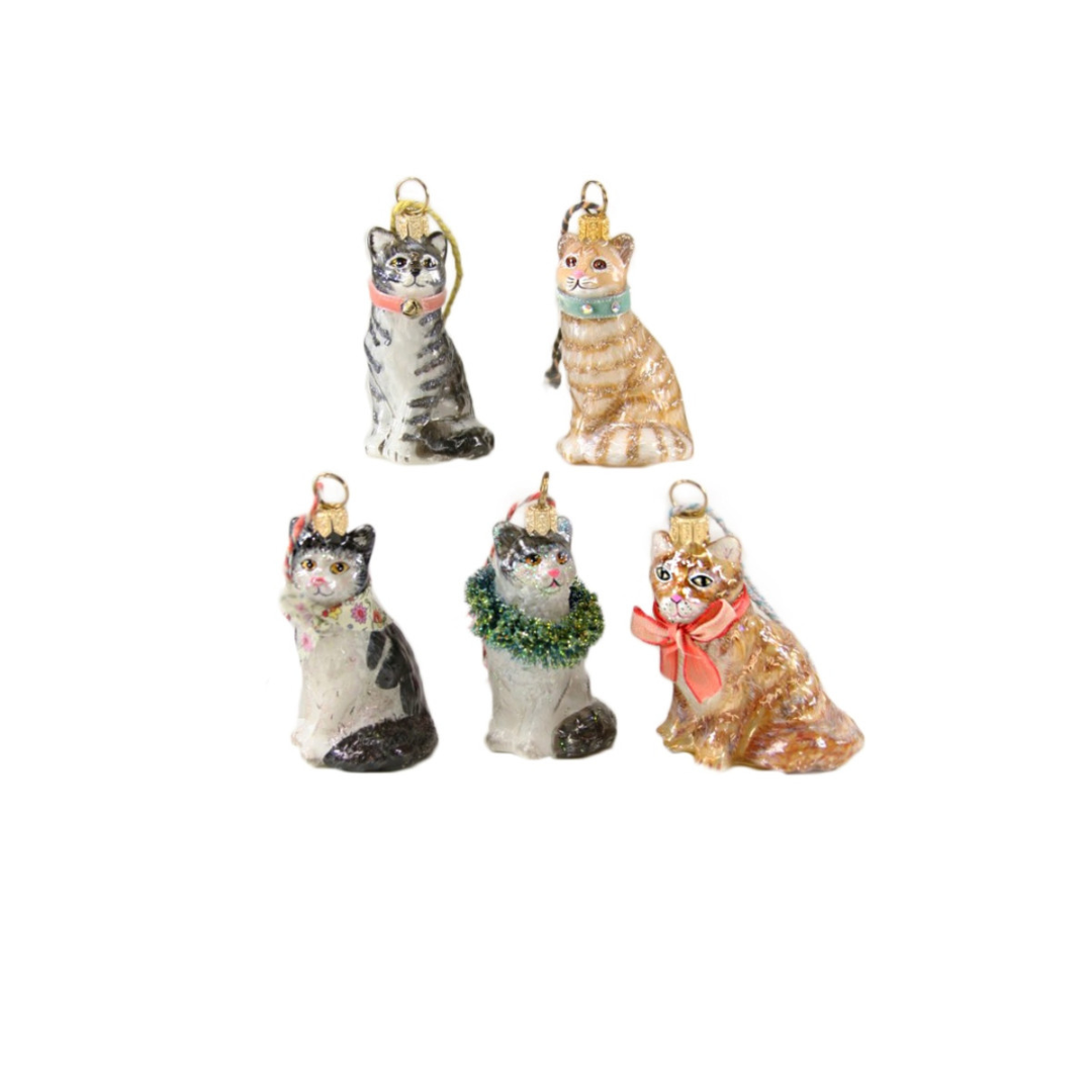 Kitten Assorted Ornaments