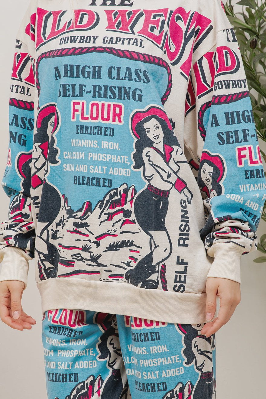 The Wild West Cotton Sweatshirt