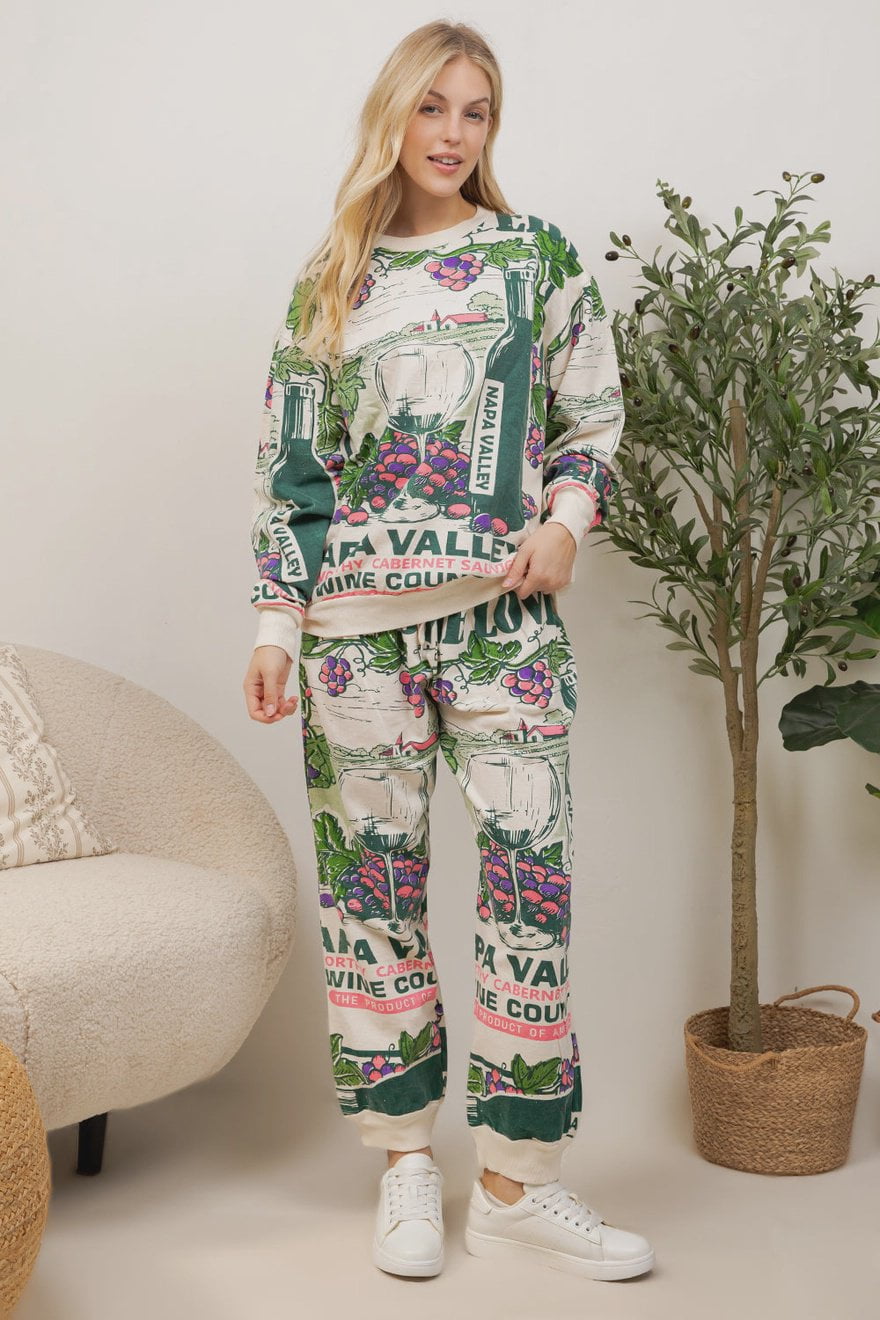 Napa Valley Cotton Sweatshirt