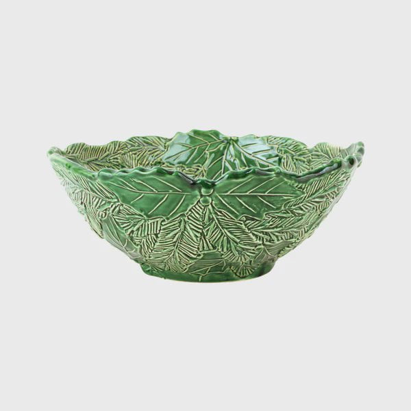Lastra Holiday Green Figural Medium Bowl
