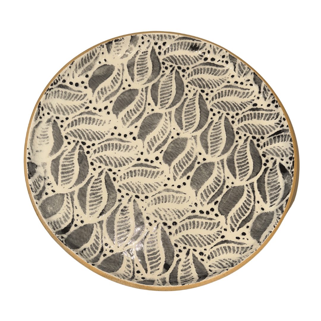 Large Pedestal Cake Stand / Tahiti Black