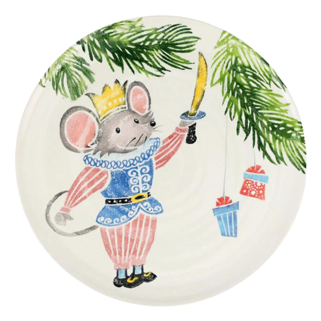 Nutcrackers, Mouse King - Round Platter
