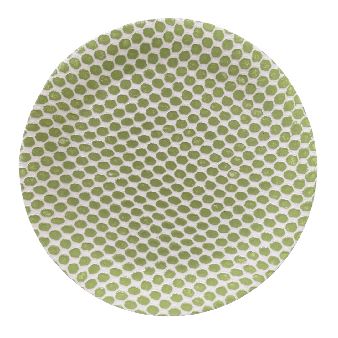 Dinner Plate / Dot Citrus