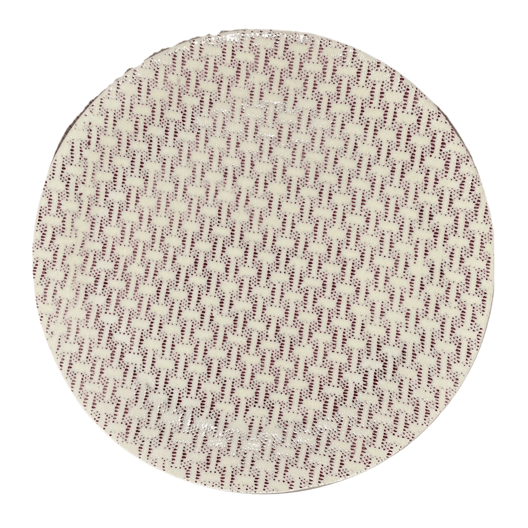 Dinner Plate / Wicker Bordeaux