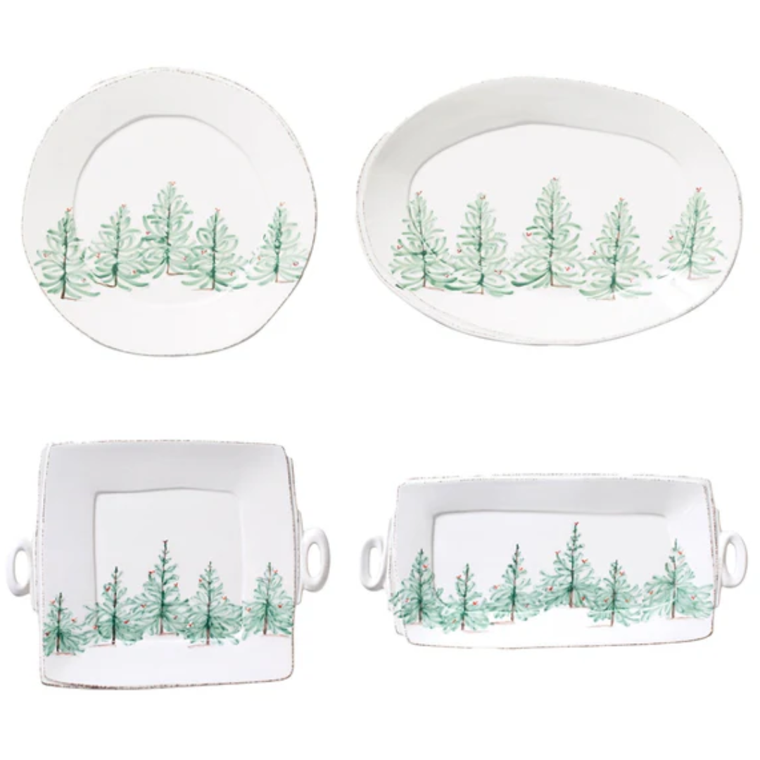 Lastra, Holiday - Four Piece Serveware Set