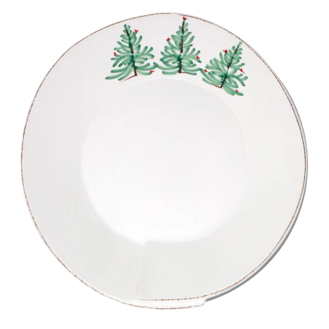 Lastra, Holiday - Large Shallow Serving Bowl