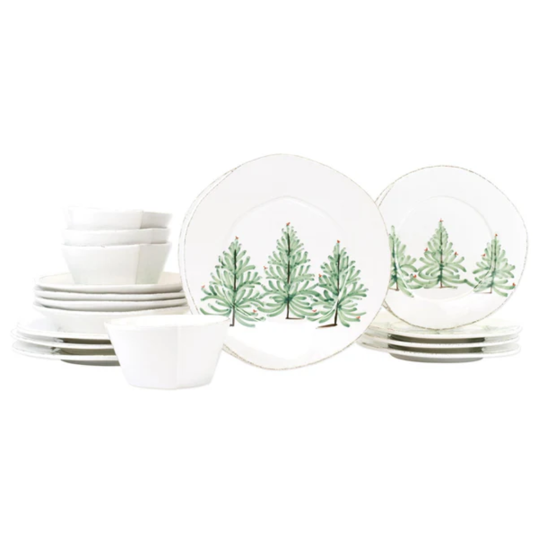 Lastra, Holiday - Sixteen Piece Place Setting