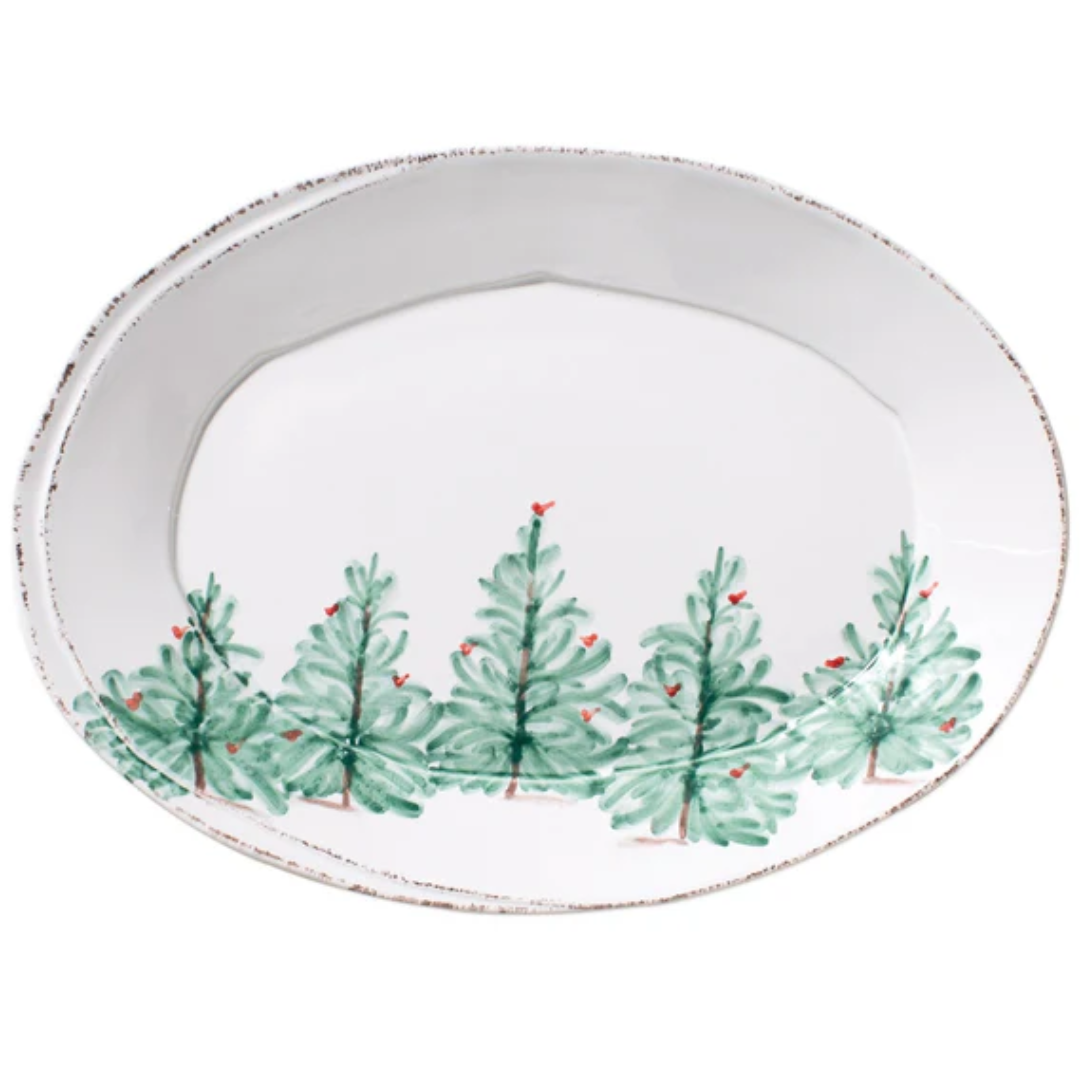 Lastra, Holiday - Small Oval Platter