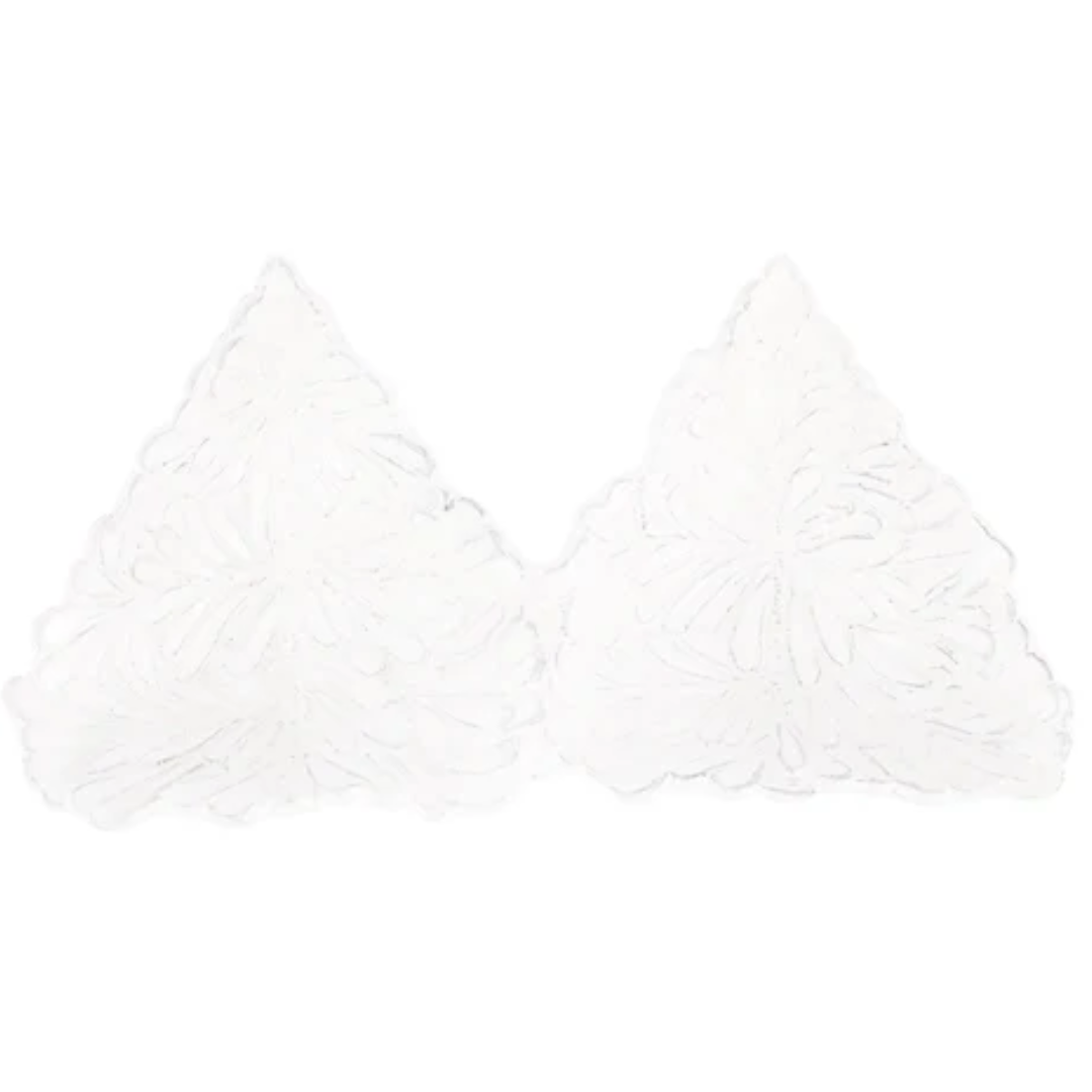 Lastra, Holiday - White Figural Tree Two-Part Server