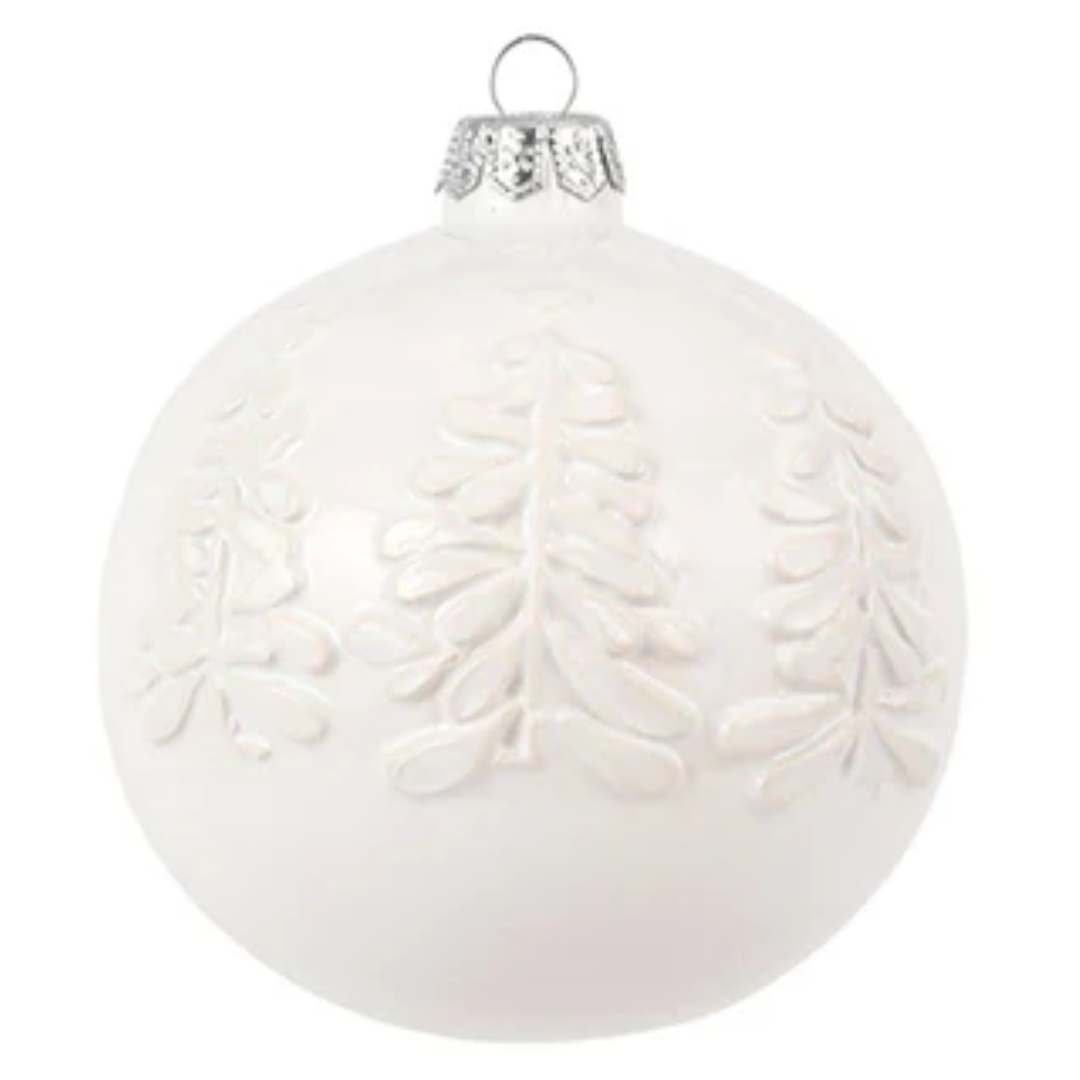 Lastra, Holiday - White Holiday Ornament