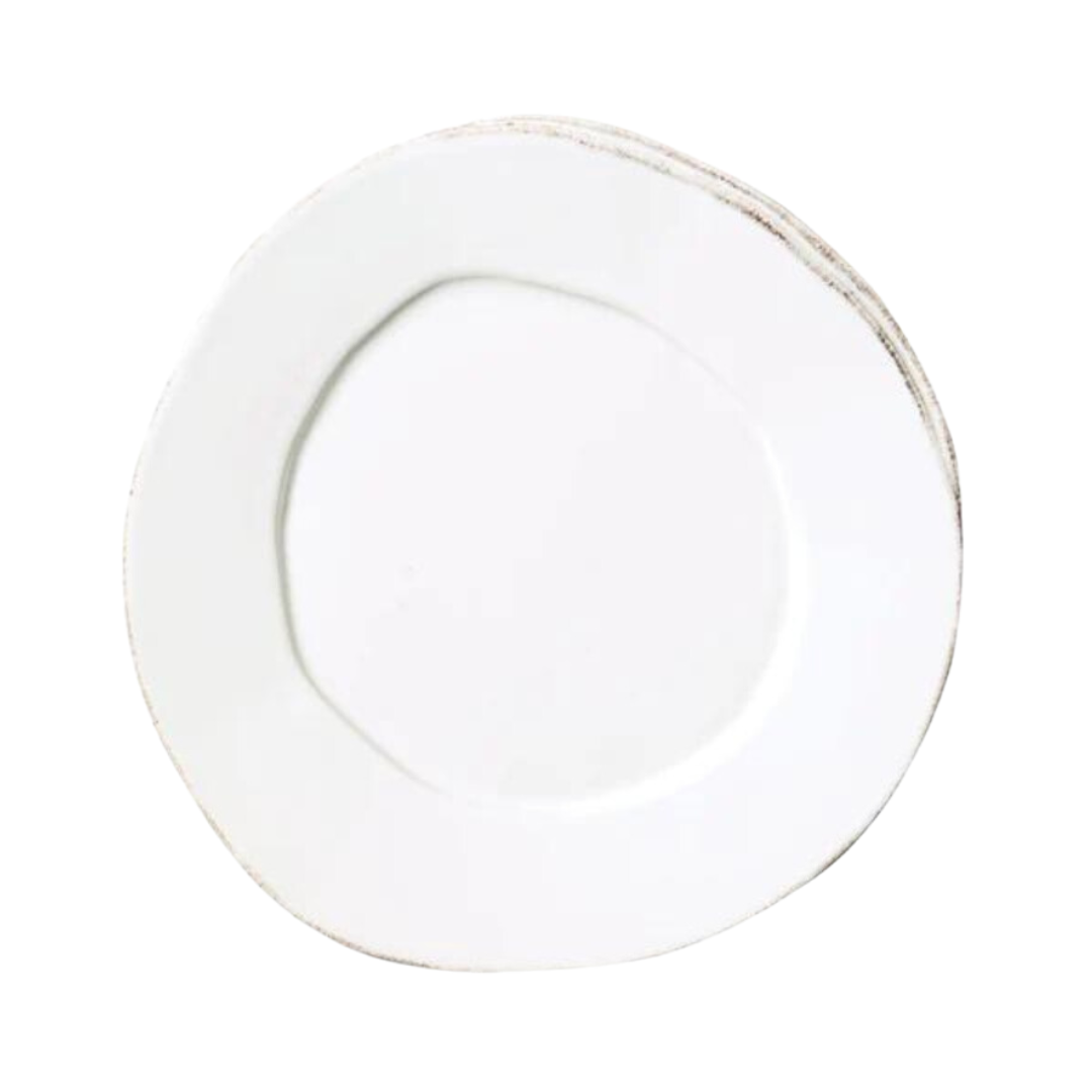 Lastra, White - Salad Plate