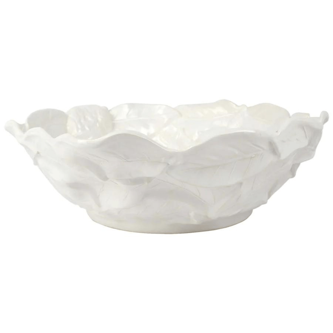 Limoni, White - Figural Serving Bowl: Large