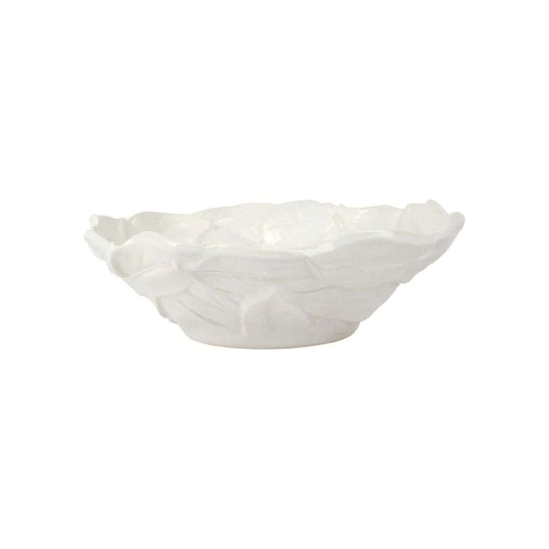Limoni, White - Figural Serving Bowl: Medium