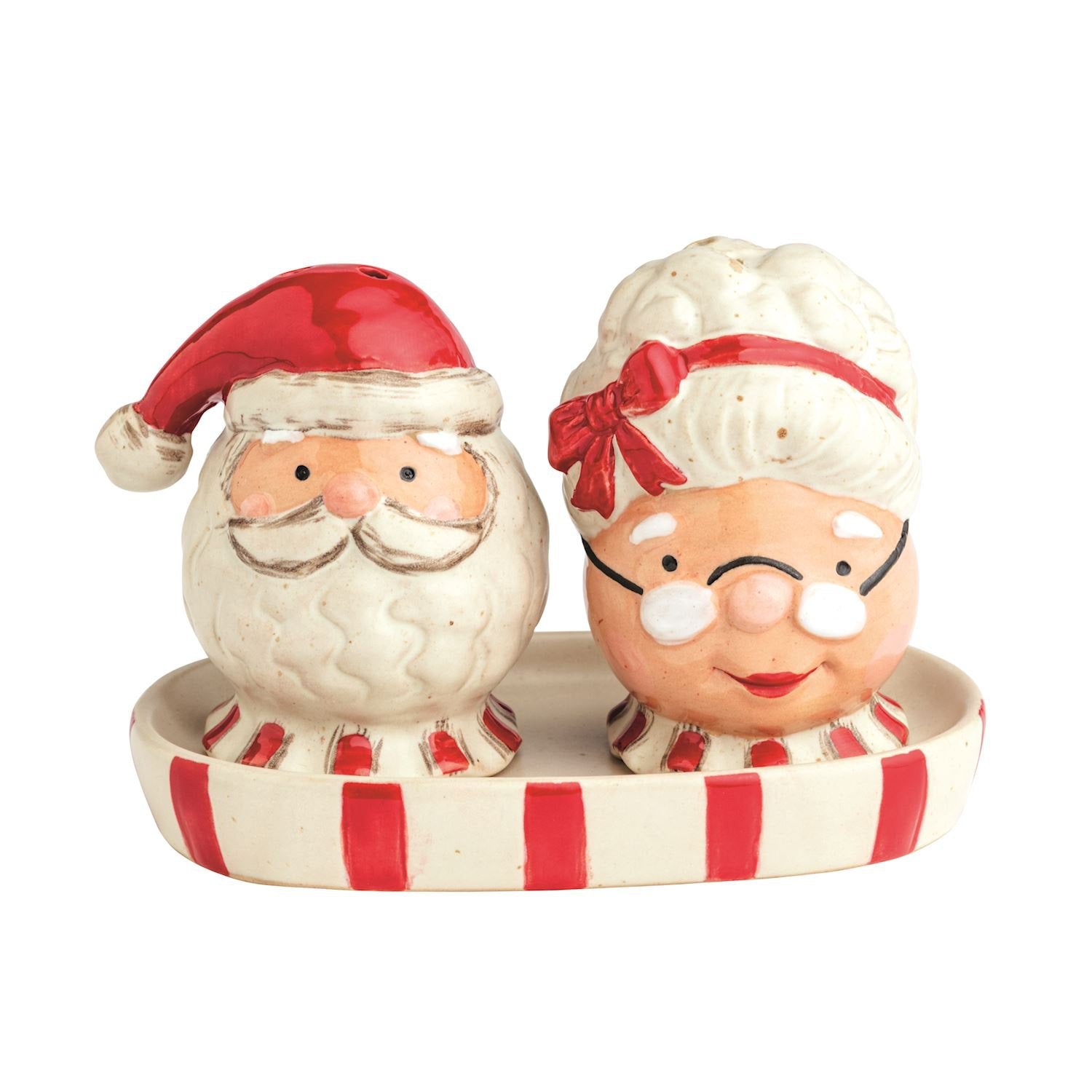 Mr. & Mrs. Claus Salt & Pepper Set