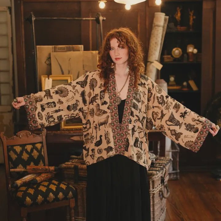 Pixie Duster Crop Kimono / Curiosities