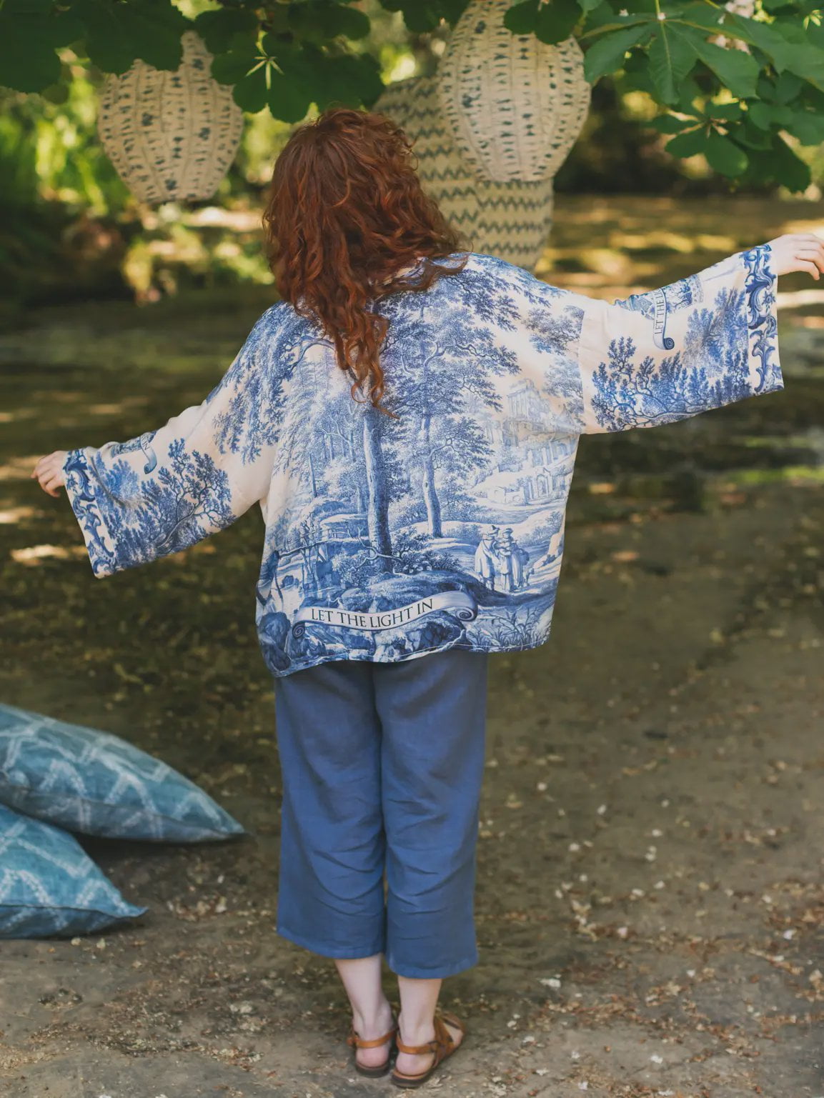 Pixie Duster Crop Kimono / Let the Light In