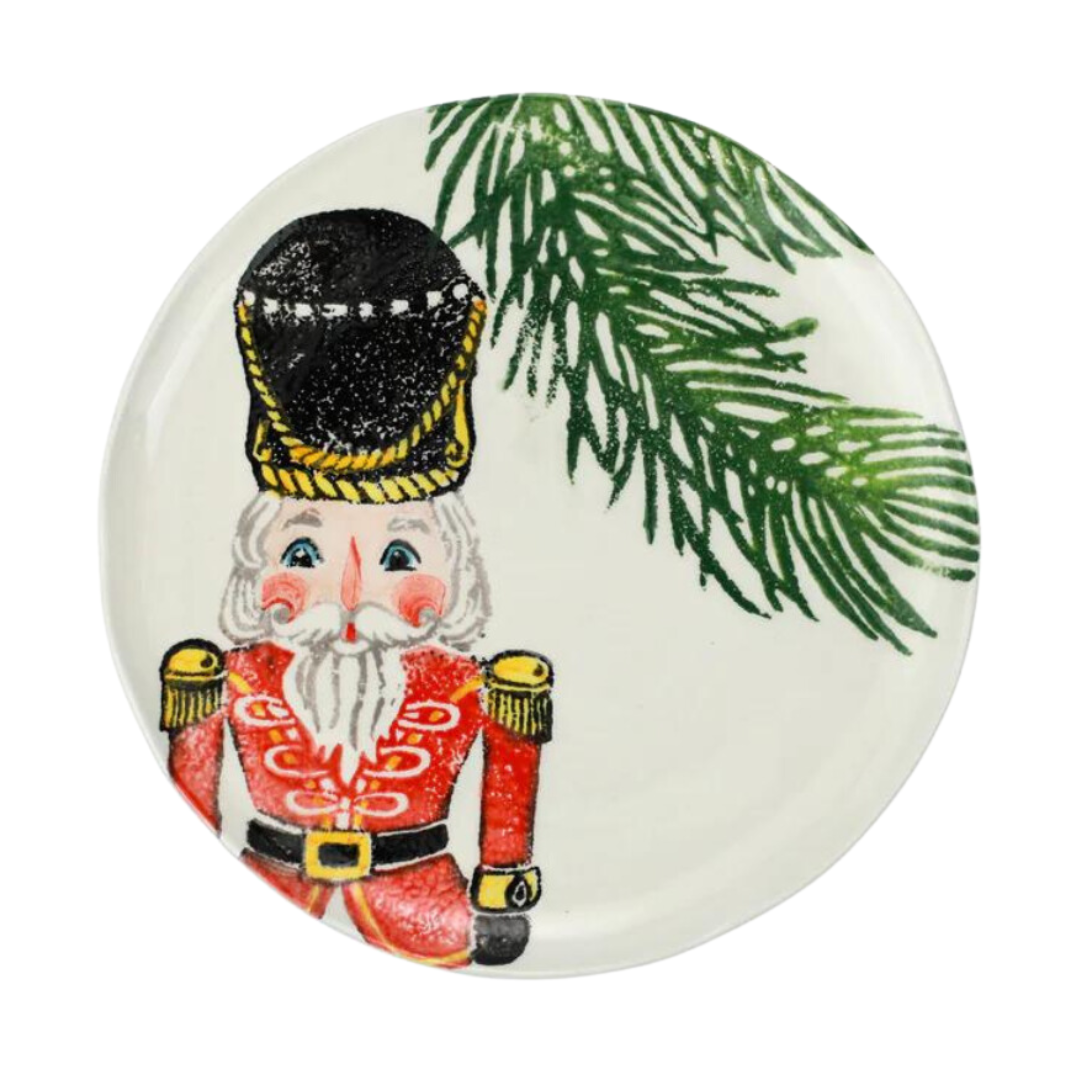 PRE-ORDER Nutcrackers, Red - Salad Plate