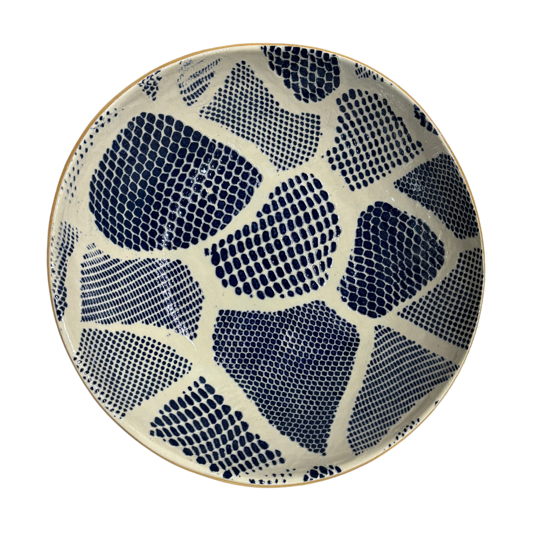 Medium Serving Bowl/ Mod Cobalt