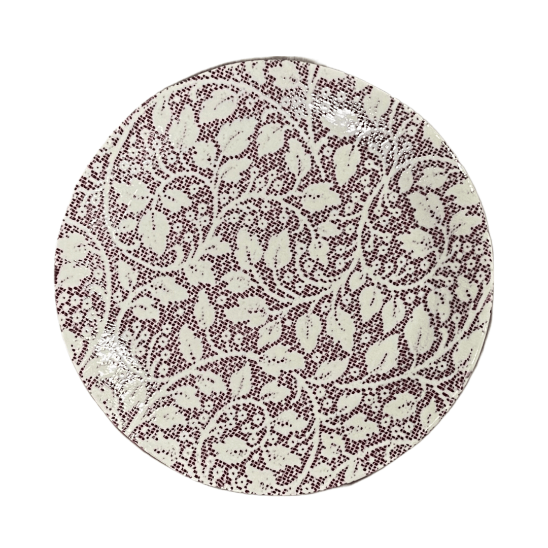 Salad Plate / Arcadia Bordeaux