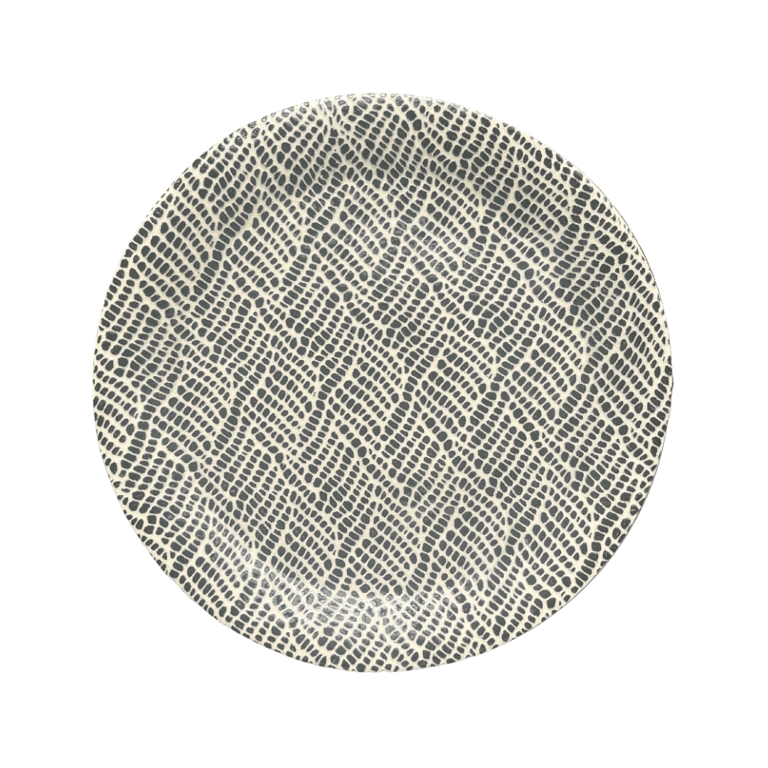 Salad Plate / Braid Black