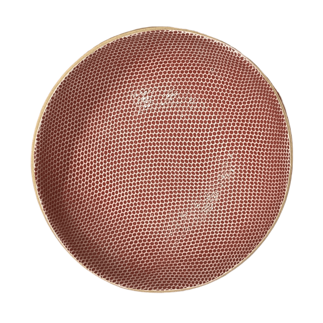 8" Bowl / Honeycomb Poppy
