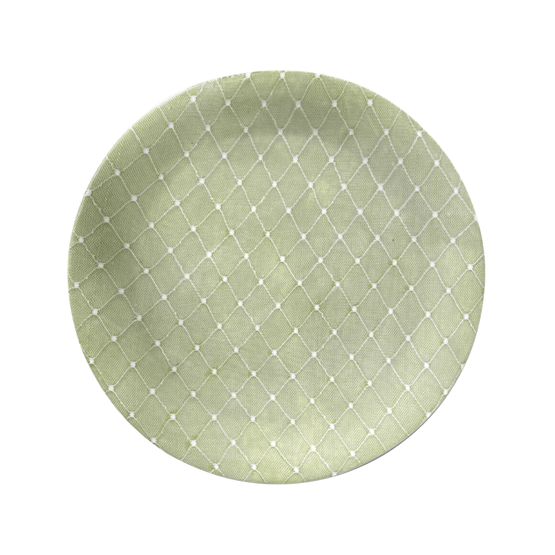 Salad Plate / Diamond Citrus