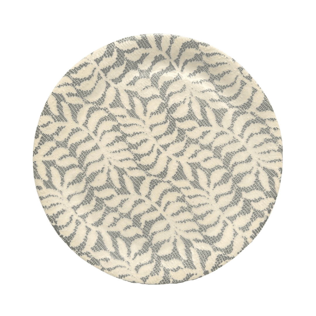 Salad Plate / Fern Black