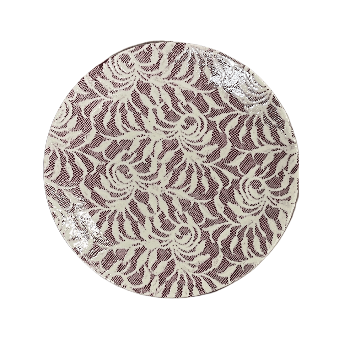 Salad Plate / Laurel Bordeaux