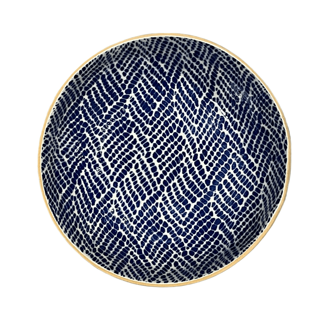 8" Bowl/ Braid Cobalt