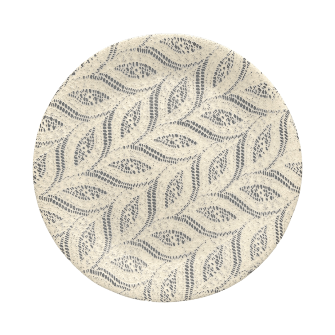 Salad Plate / Paisley Black