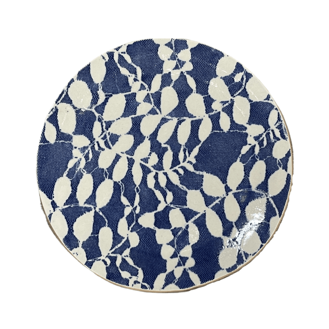 Salad Plate/ Aspen Cobalt