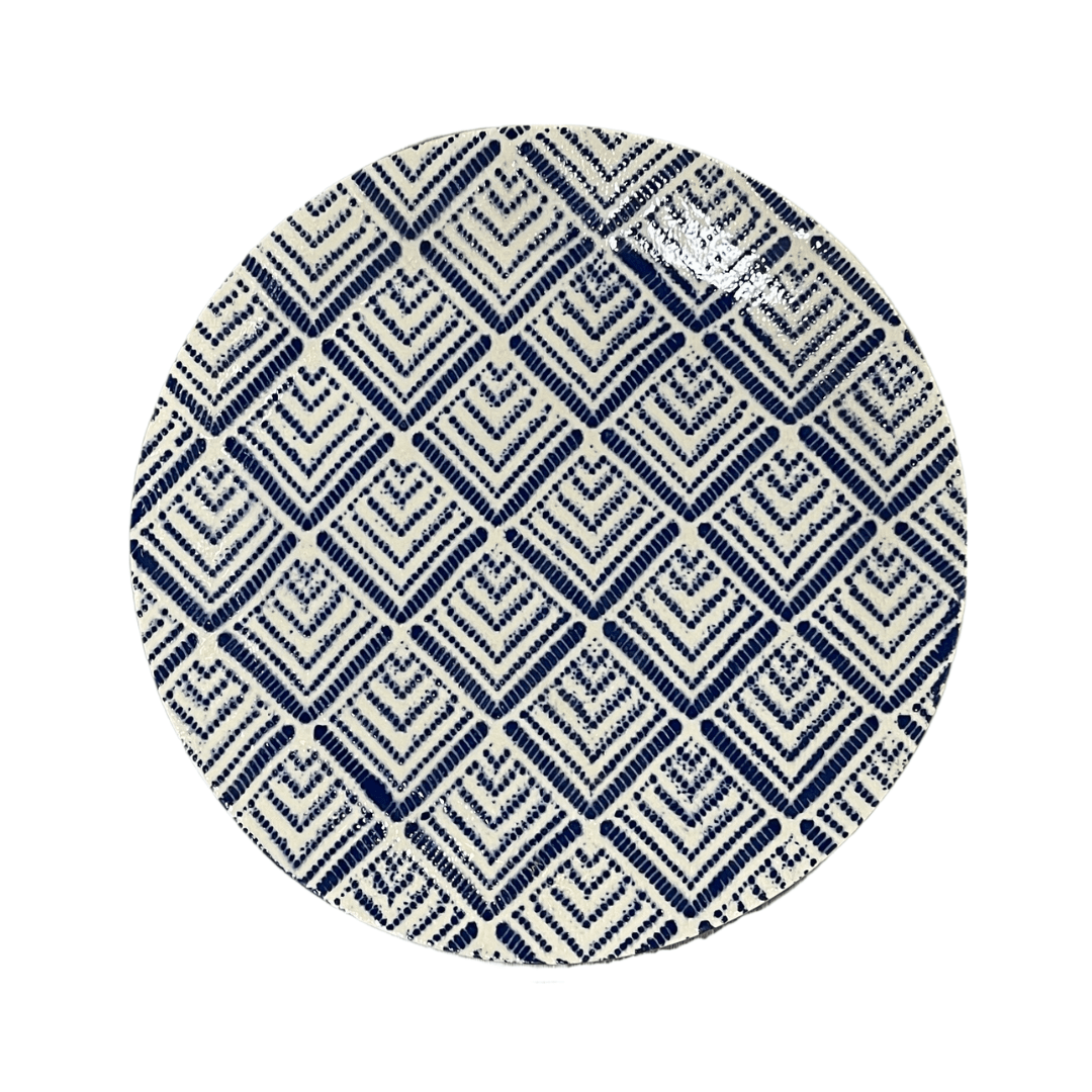 Salad Plate/ Deco Cobalt