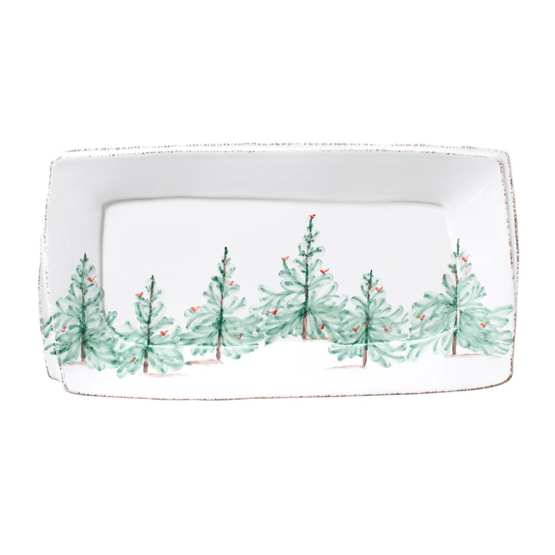 Melamine Lastra, Holiday - Rectangular Platter