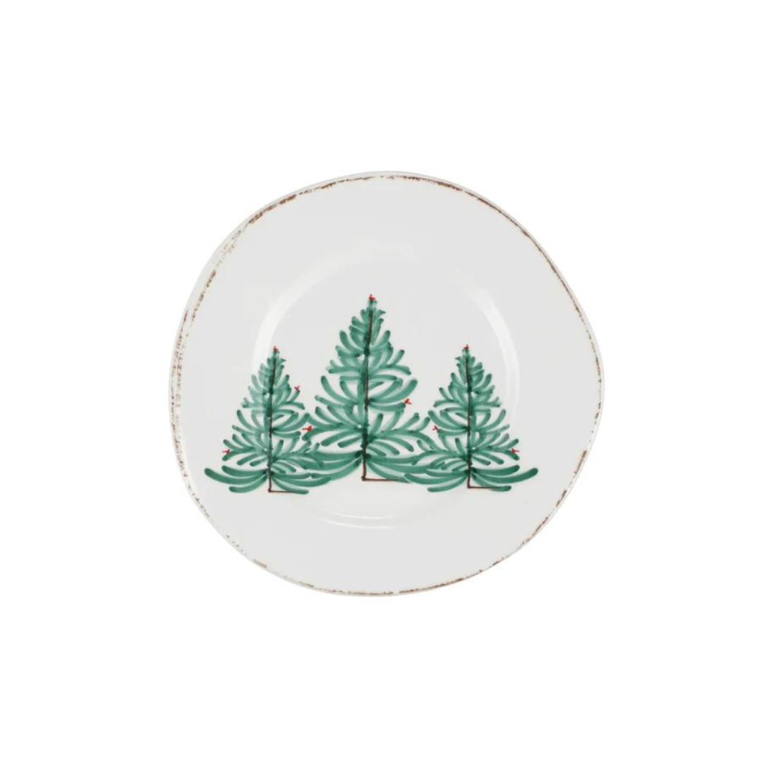 Melamine Lastra, Holiday - Salad Plate