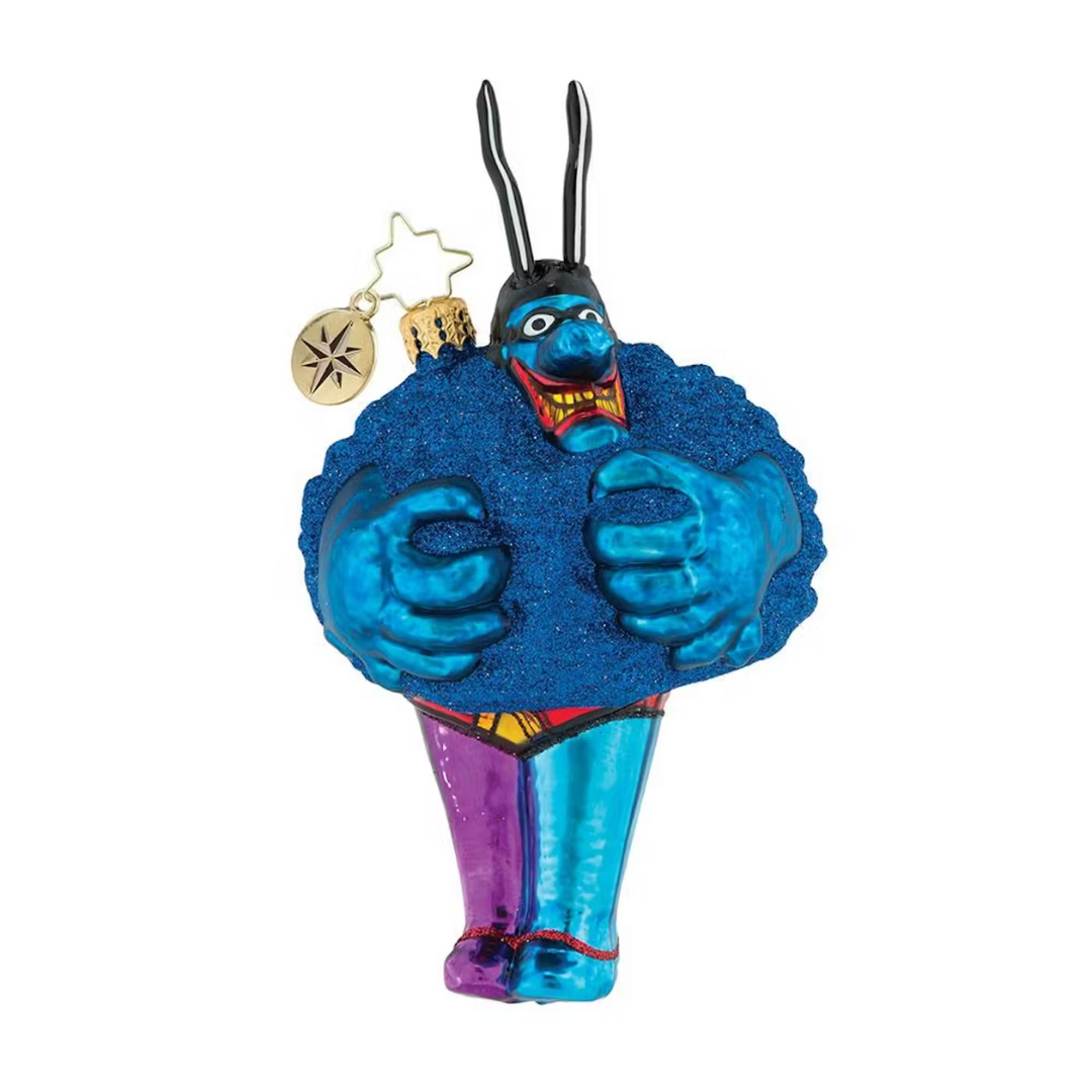 Merry Blue Meanie Ornament