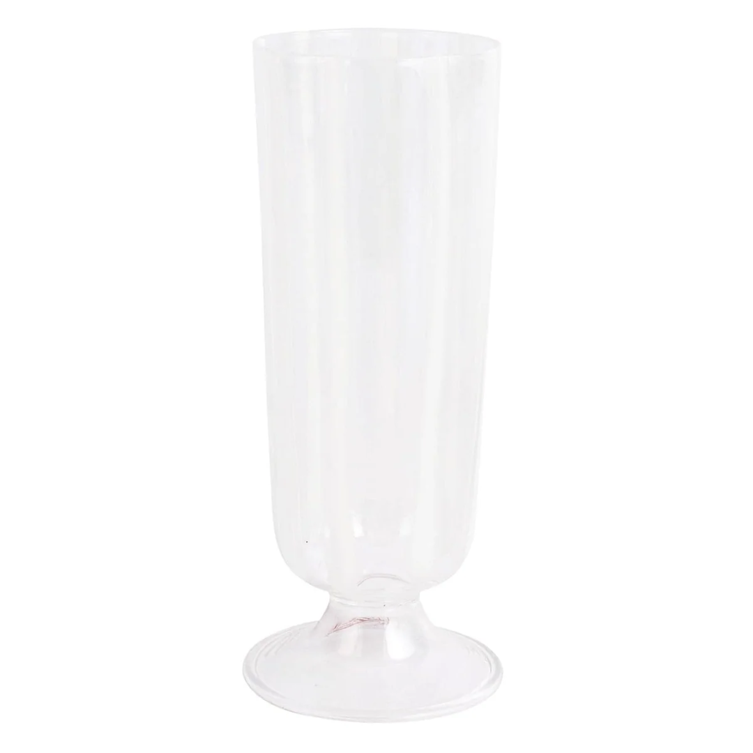 Nuovo Stripe - Champagne Glass, White