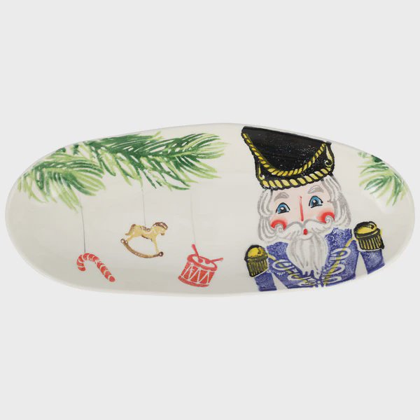 Nutcrackers Small Narrow Oval Platter
