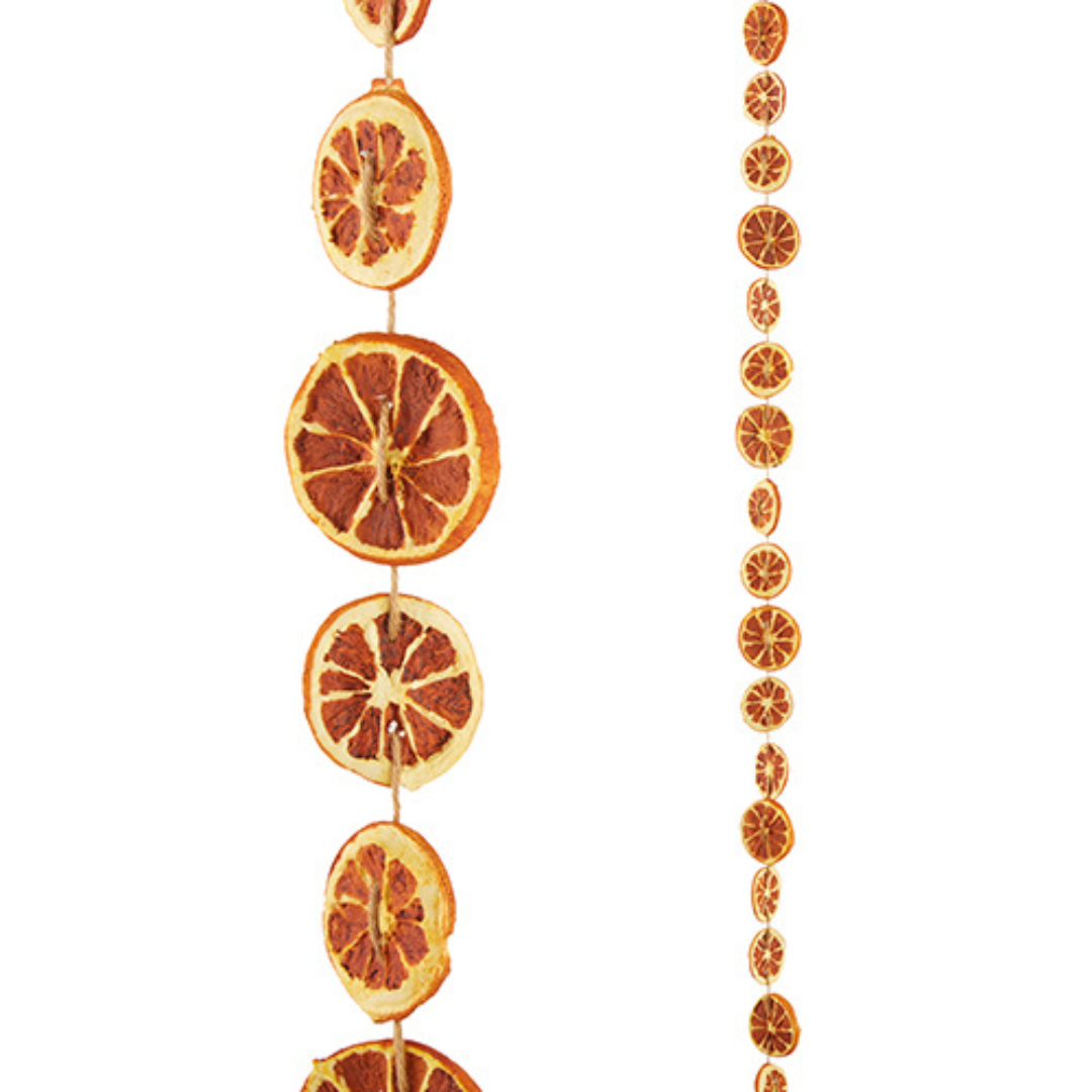 Orange Slice Garland 5.5'